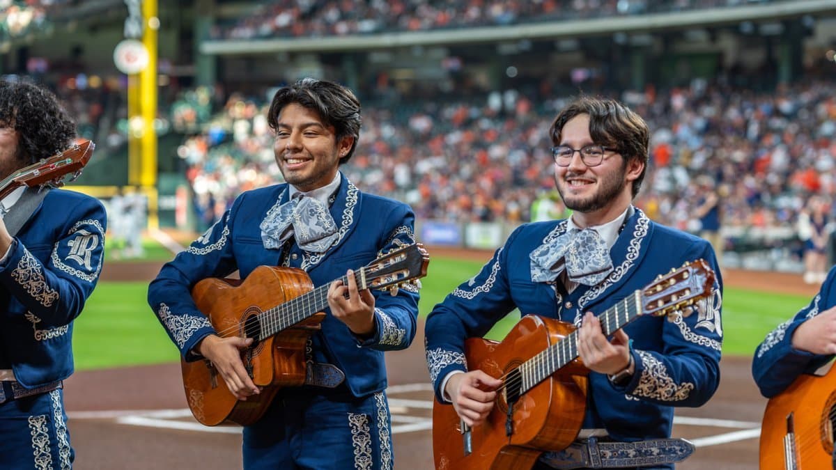 Mariachi at Houston Astros Game